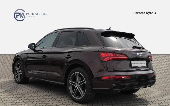 Audi SQ5 cena 255900 przebieg: 61064, rok produkcji 2020 z Rybnik małe 742